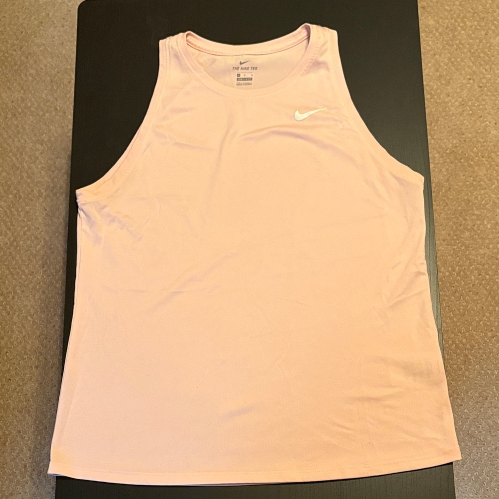 Nike Light Pink Athletic Tank - Size M